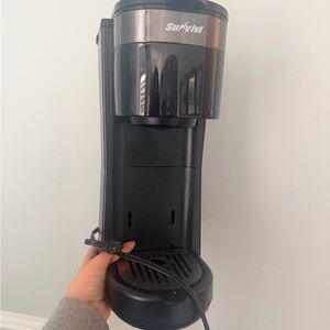 Survivi Black and Clear Coffee machine